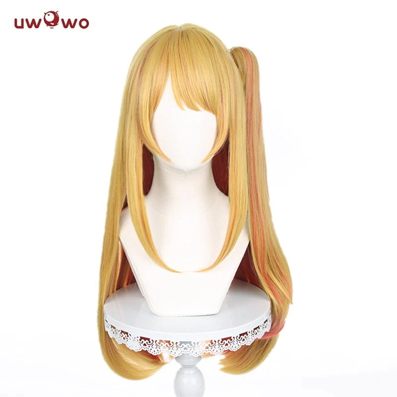 Uwowo Collab Series: Anime Oshi No Ko Cosplay Wig Ruby Hoshino Cosplay Wig Yellow Long Hair 2 Uwowo Collab Series: Anime Oshi No Ko Cosplay Wig Ruby Hoshino Cosplay Wig Yellow Long Hair - Image 2