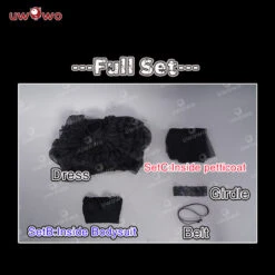 Uwowo Wednesday Addams Rave‘N Dance Black Gothic Prom Dress Cosplay Costume -Uwowo Cosplay Sales 6 cb7c632b 0233 4fab af02 2b829a567a9d