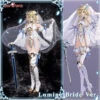 Exclusive Authorization Uwowo X Ailish: Genshin Impact Fanart Bride Ver. Lumine Cosplay Costume
