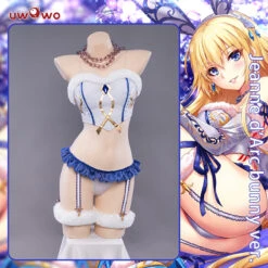 In Stock Exclusive Authorization Uwowo X Sakiyamama: Fate/GrandOrder FGO Jeanne D'Arc Bunny Girl Ver. Cosplay Costume