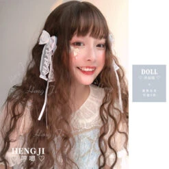 Hengji Lolita Wig Doll Chocolate-Vine-Gold-Linen Gray-Black-Blue 55cm Long Curly Wig Synthetic Heat Resistant Fiber -Uwowo Cosplay Sales 7777 f10b27bb 3d81 477c b8c1 02e75c12d8fc