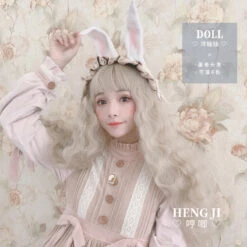 Hengji Lolita Wig Doll Chocolate-Vine-Gold-Linen Gray-Black-Blue 55cm Long Curly Wig Synthetic Heat Resistant Fiber -Uwowo Cosplay Sales 8 b37fd999 da2f 4f31 8c8c 280ccba704fc