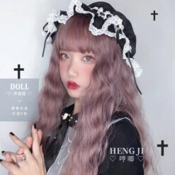 Hengji Lolita Wig Doll Chocolate-Vine-Gold-Linen Gray-Black-Blue 55cm Long Curly Wig Synthetic Heat Resistant Fiber -Uwowo Cosplay Sales 9 31783fe9 c4b1 4674 8c30 d2c2673c6ceb