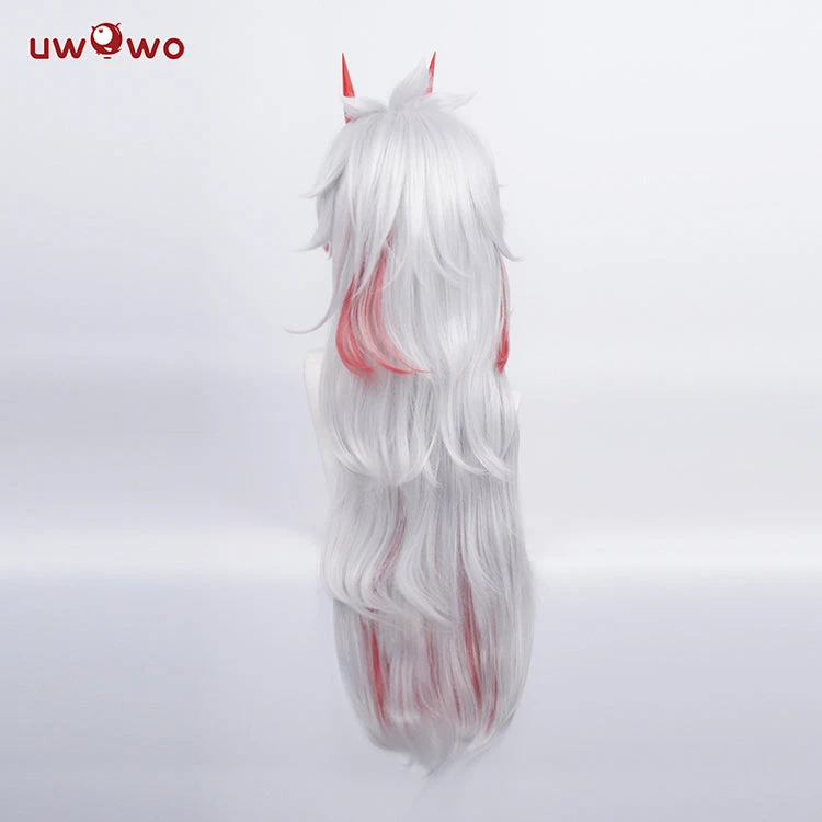 Uwowo Game Genshin Impact Wig Arataki Itto Cosplay Wig With Horns 5 Uwowo Game Genshin Impact Wig Arataki Itto Cosplay Wig With Horns - Image 5