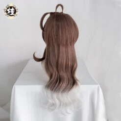 UWOWO Game Arknights Eyjafjalla Cosplay Wig 80cm Brown Silver Gray Gradient Wavy Hair Cosplay Wig -Uwowo Cosplay Sales G2 efd92f20 dc04 4068 9d6d 30d01e24110b