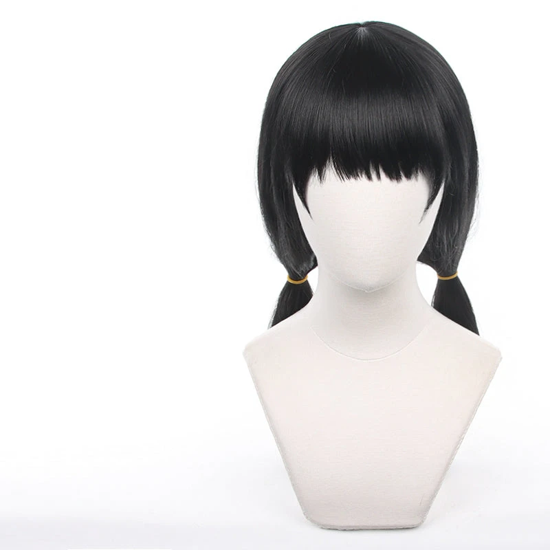 Uwowo Mange Anime Cosplay Chainsaw Man Cosplay Wig Mitaka Asa Wig Long Black Hair 6 Uwowo Mange Anime Cosplay Chainsaw Man Cosplay Wig Mitaka Asa Wig Long Black Hair - Image 6
