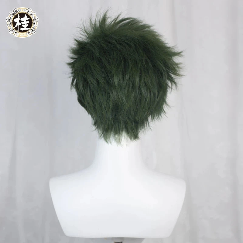 UWOWO Twisted-Wonderland Trey-Clover Cosplay Wig Heartslabyul 30cm Short Hair 3 UWOWO Twisted-Wonderland Trey-Clover Cosplay Wig Heartslabyul 30cm Short Hair - Image 3
