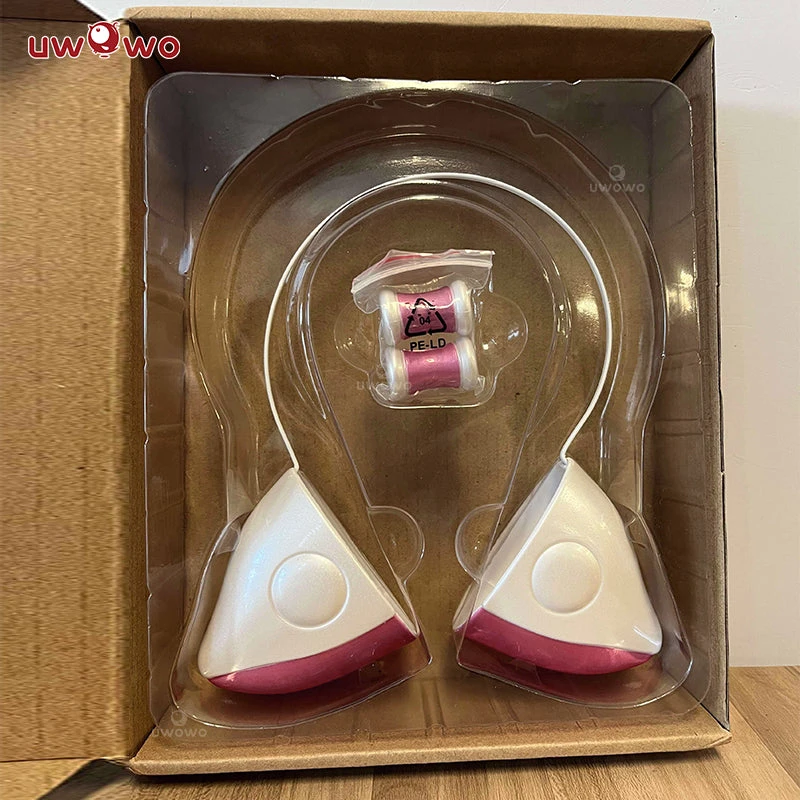 Uwowo Anime/Manga Chobits Chii White Angel Gothic Lolita Leather Dress Cosplay Costumes 8 Uwowo Anime/Manga Chobits Chii White Angel Gothic Lolita Leather Dress Cosplay Costumes - Image 8