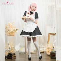 UWOWO Gotou Hitori Cosplay Costume Bocchi The Rock Maid Gotou Hitori Costume Cosplay Suit Full Outfit Maid Dress -Uwowo Cosplay Sales a4dd190e47a4cf1a106df43fc577065