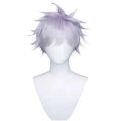 Uwowo Anime Jujutsu Kaisen Satoru Gojo Cosplay Wig 28CM Light Purple White Gradient Short Hair -Uwowo Cosplay Sales bd 608481e3 dda4 4c82 b446 cb9d41229ca6