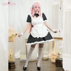 UWOWO Gotou Hitori Cosplay Costume Bocchi The Rock Maid Gotou Hitori Costume Cosplay Suit Full Outfit Maid Dress -Uwowo Cosplay Sales c93b9cfb04936d58b323981ce47e599