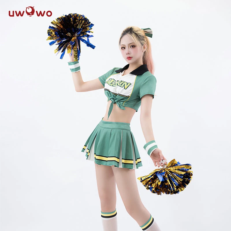 Uwowo Anime/Manga My Dress-Up Darling Marin Kitagawa Cheerleading Cosplay Costumes 2 Uwowo Anime/Manga My Dress-Up Darling Marin Kitagawa Cheerleading Cosplay Costumes - Image 2