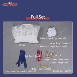 Uwowo Game Azur Lane Yat Sen White Chinese Style Dress Cosplay Cosutme -Uwowo Cosplay Sales f62986e907de63f797a2e952f2eec868