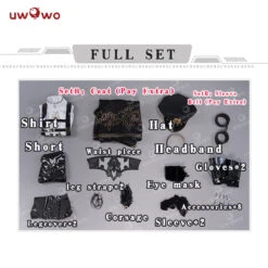 Uwowo×DISHWASHER1910 Nier: Automata 2B Officer Uniform Sexy Fanart Cosplay Costume -Uwowo Cosplay Sales quanbu