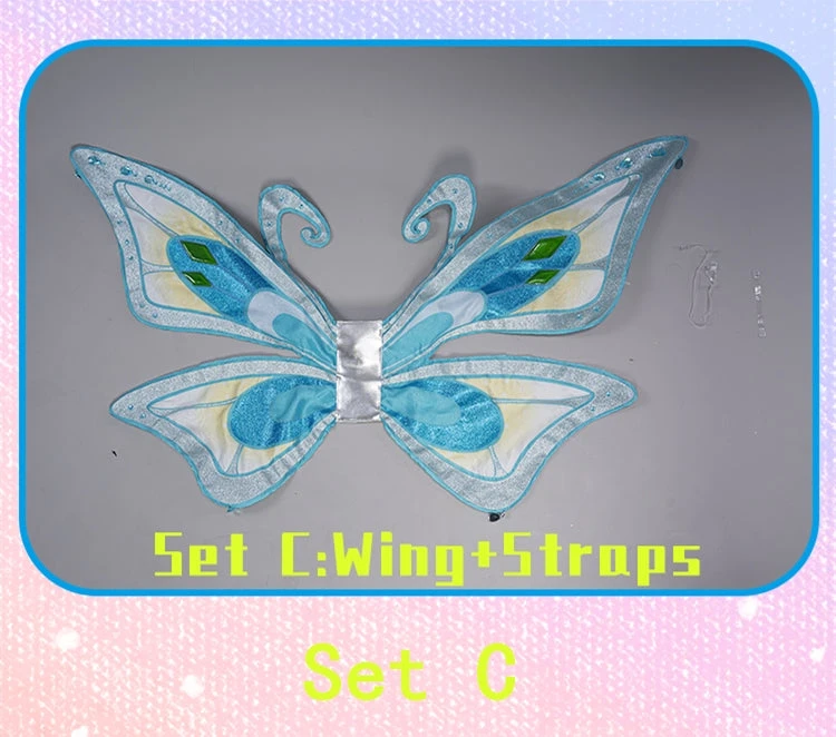 Uwowo Cosplay Bloom Enchantix Cosplay Princess Fairy Wings Winx Cosplay Clubb Costumes 11 Uwowo Cosplay Bloom Enchantix Cosplay Princess Fairy Wings Winx Cosplay Clubb Costumes - Image 11